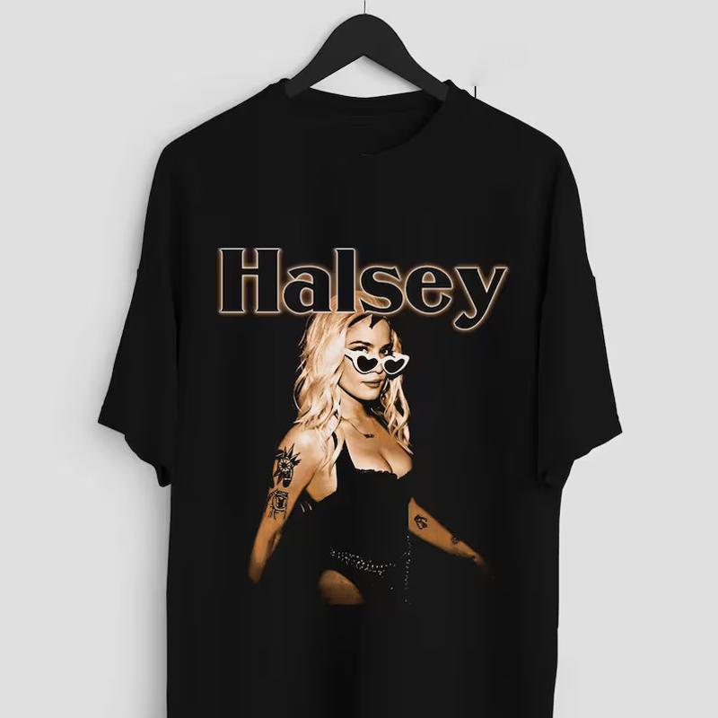 Streetwear Brand T Shirt - Halsey T-Shirt Pop Rap Hip Hop