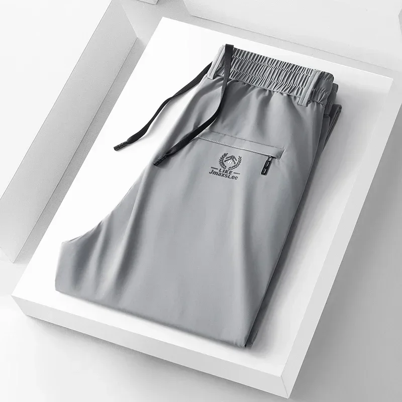 Streetwear Brand Luxury - 2024 sommer Weiche Eis Seide Stoff