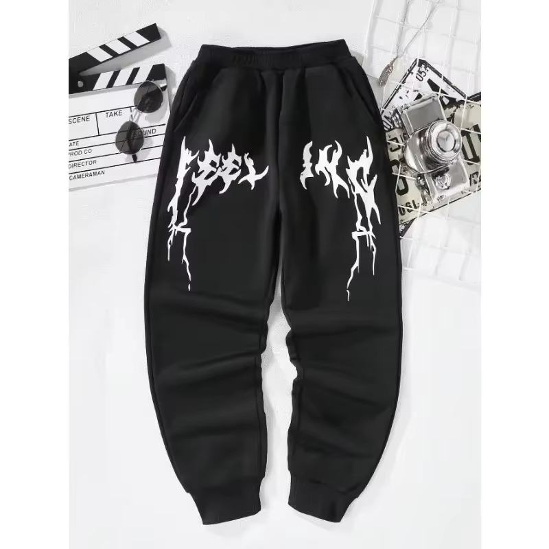 Streetwear Brand Joggers - 2025 Trend Frauen Jogginghose Übergroßen Übergroßen