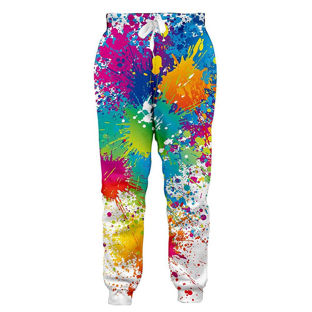 Streetwear Brand Joggers - PLstar Cosmos Marke Hosen Farbe Splatter
