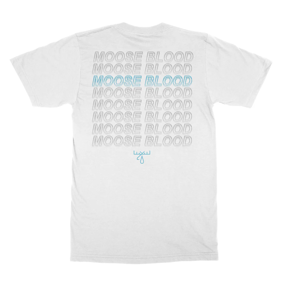 Streetwear Brand Vintage - Moose Blood Britische Punk-Band Grafik-Baumwoll-T-Shirt Unisex