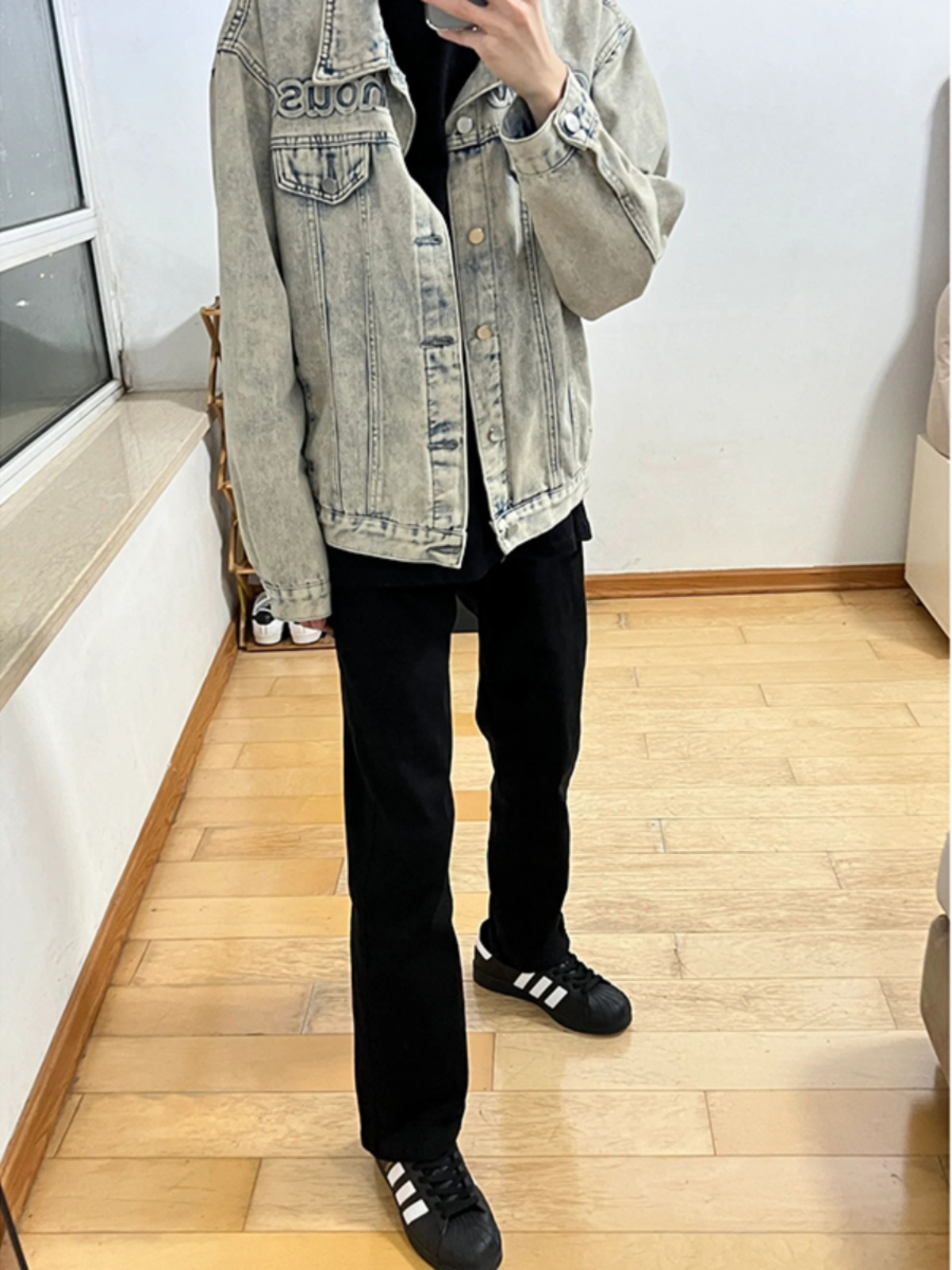Streetwear Brand Denim - Cleanfit American High Street Elastic Jeans