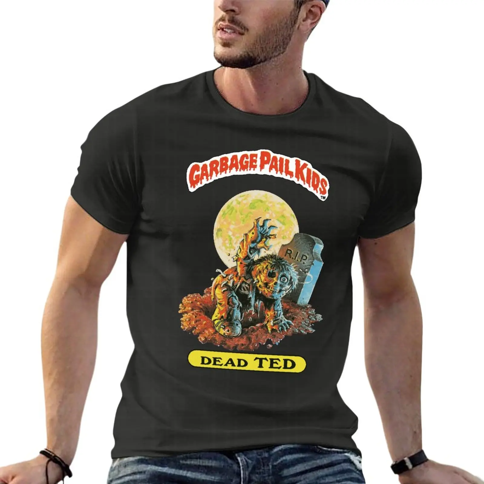 Streetwear Brand T Shirt - Mülleimer Kinder-tote 1980er Jahre übergroße T-Shirts