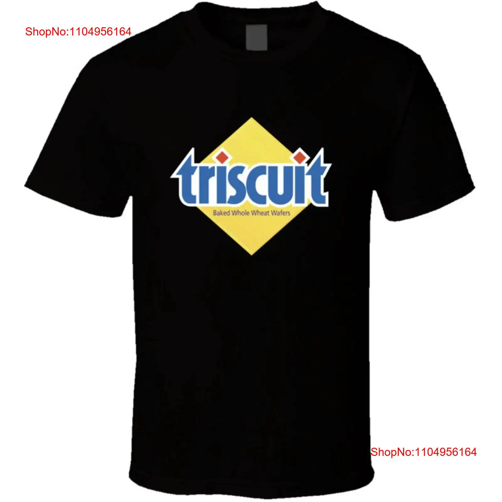 Streetwear Brand With A Logo - Triscuit Snack Markenlogo T-Shirt Vintage Washed
