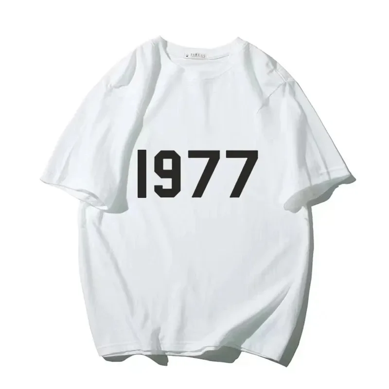 Streetwear Brand Vintage - Bedrucktes Baumwollhemd der koreanischen Modemarke –
