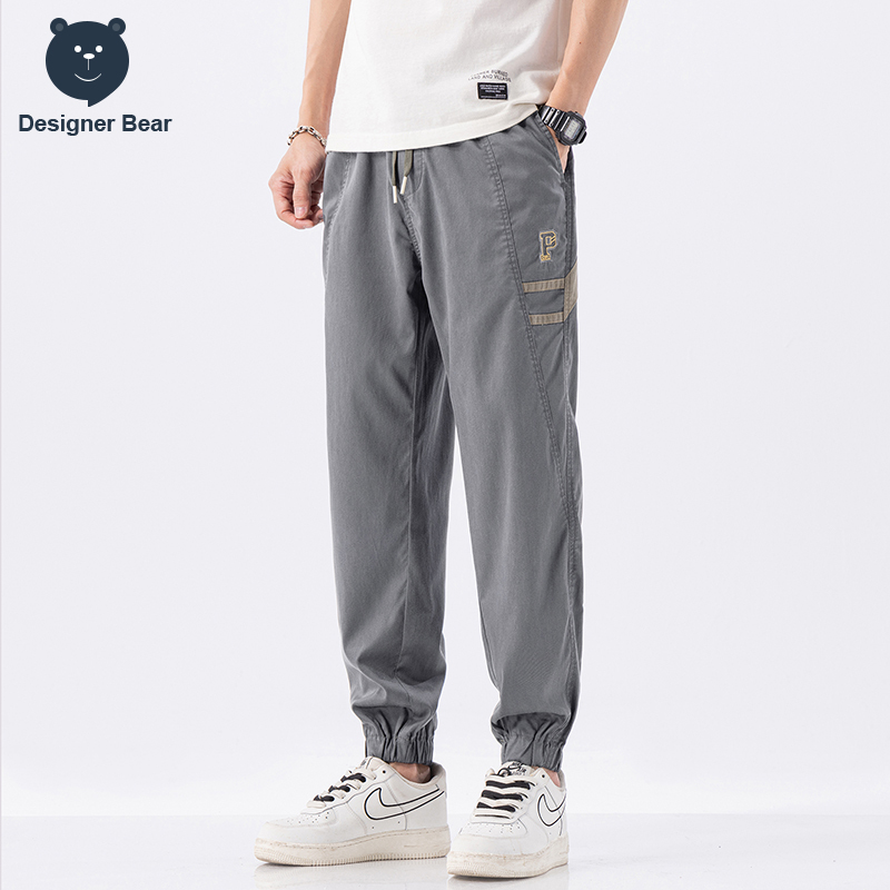 Streetwear Brand Joggers - Markenkleidung Herren Haremshose Cargo-Hose mit Kordelzug