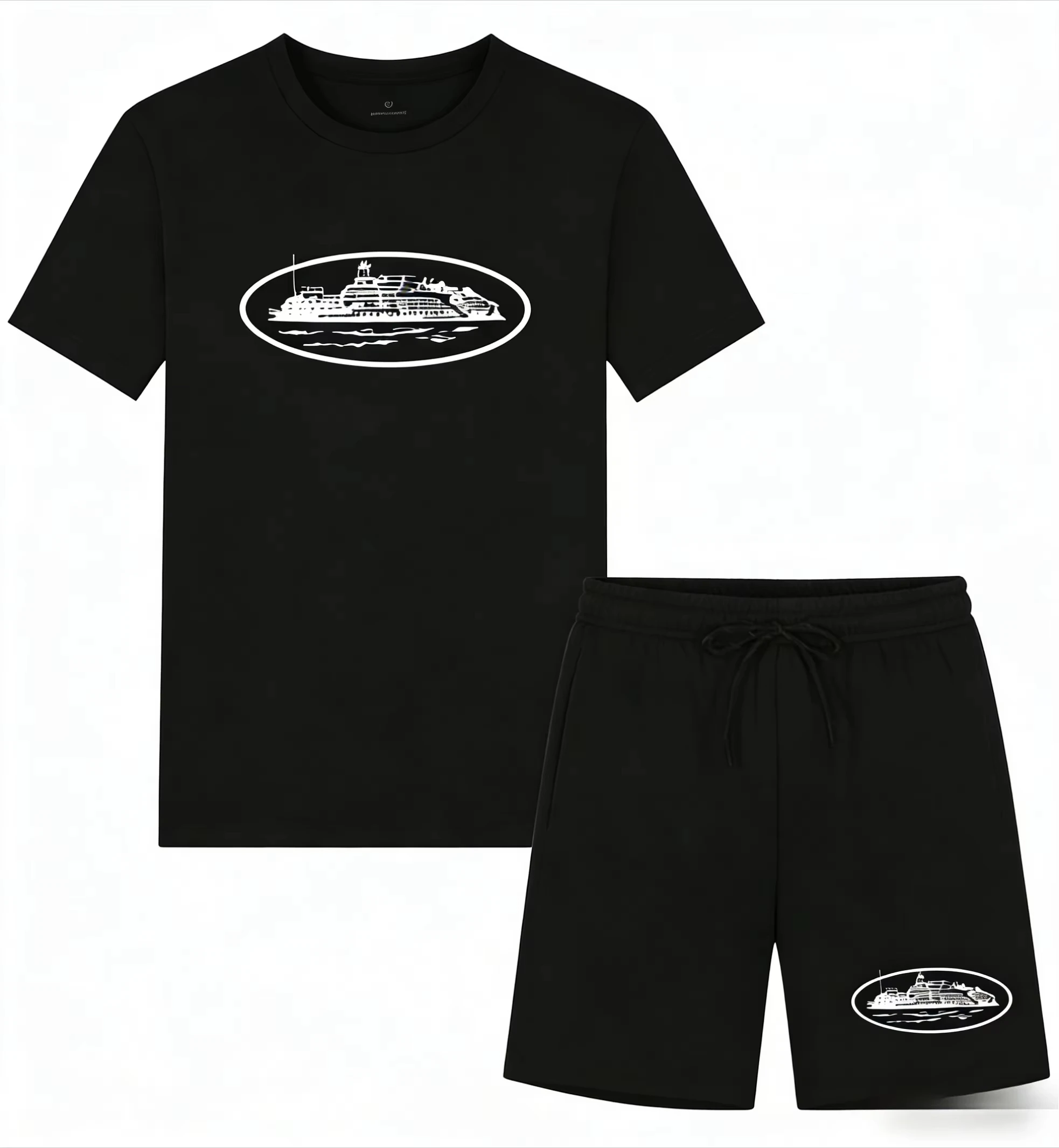 Streetwear Brand T Shirt - 2026 Sommer Neu: Zweiteiliges Set mit