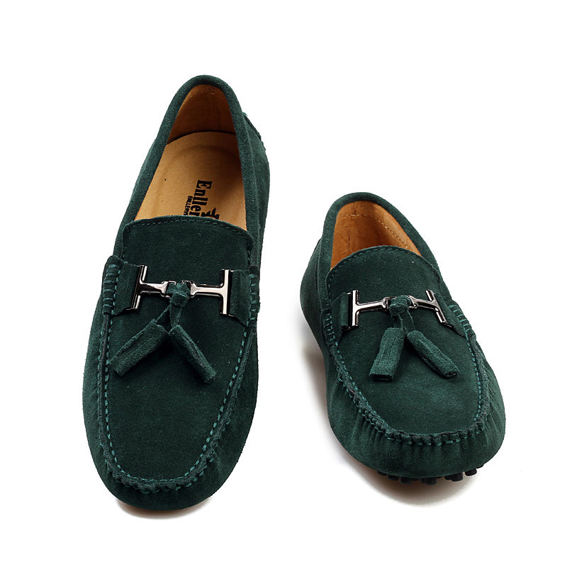 Streetwear Brand Luxury - Männer Loafers Frühling Sommer Wildleder Leder