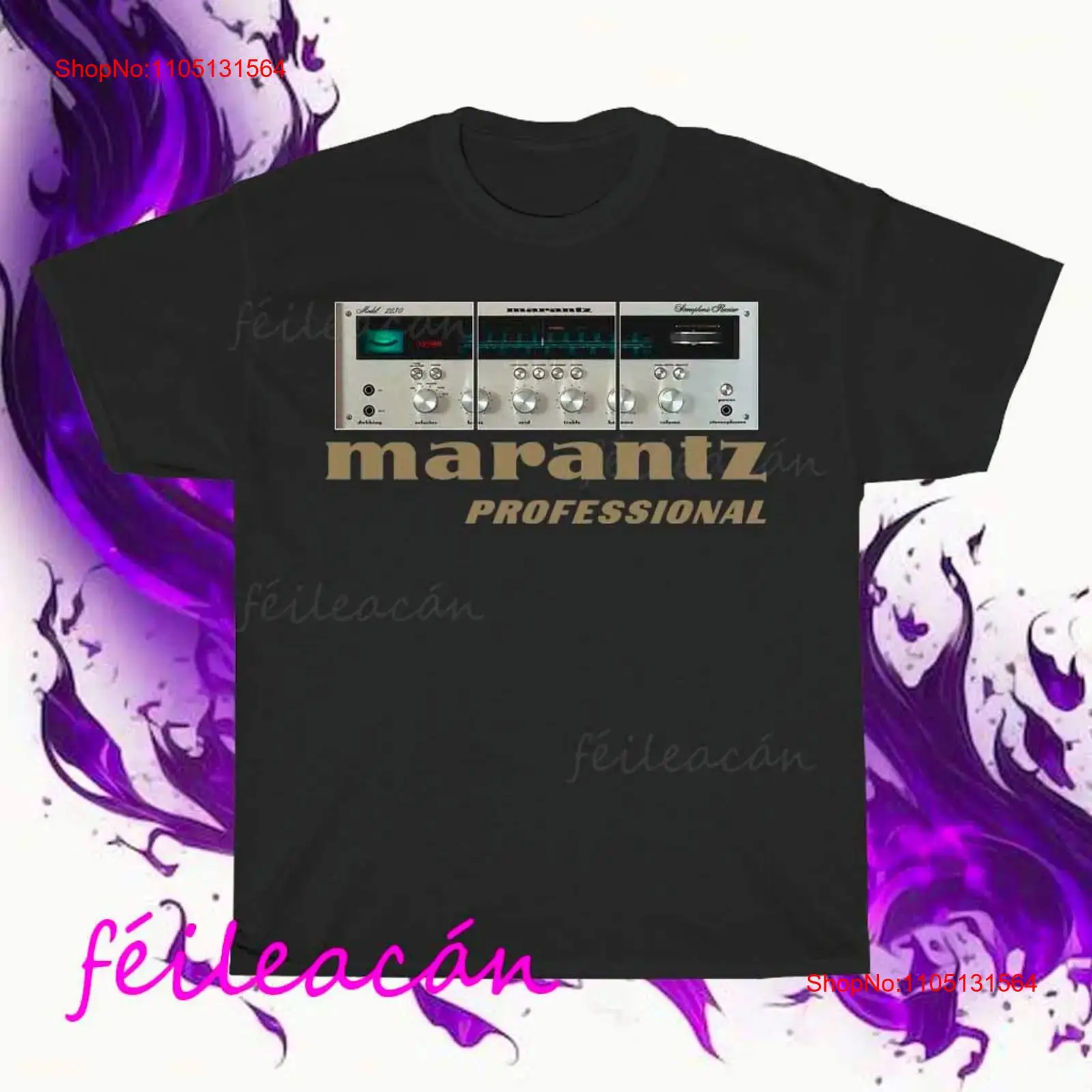 Streetwear Brand Vintage - Brandneues Marantz-Verstärker-Logo, amerikanisches T-Shirt, lustige Größe
