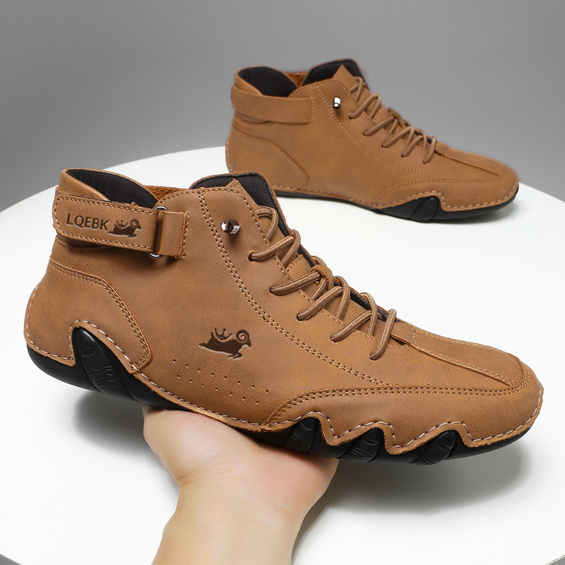 Streetwear Brand Luxury - Lederschuhe für Herren, lässige Turnschuhe, 2025,