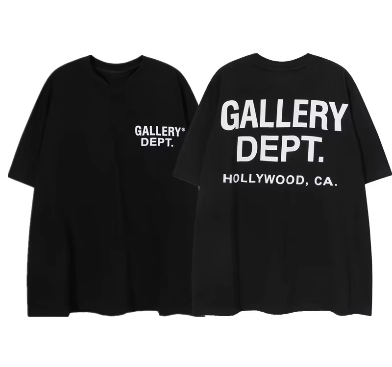 Streetwear Brand With A Logo - Klassisches Logo High-End-Modemarken-T-Shirt aus Baumwolle mit