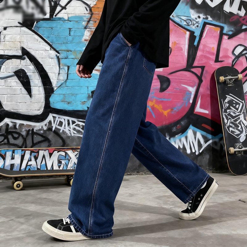 Streetwear Brand Denim - 2025 neue Streetwear Lose Jeans Männer