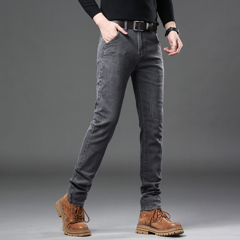 Neue Reine Grau Koreanische Dü – Streetwear Brand Denim Bewertung und Preis