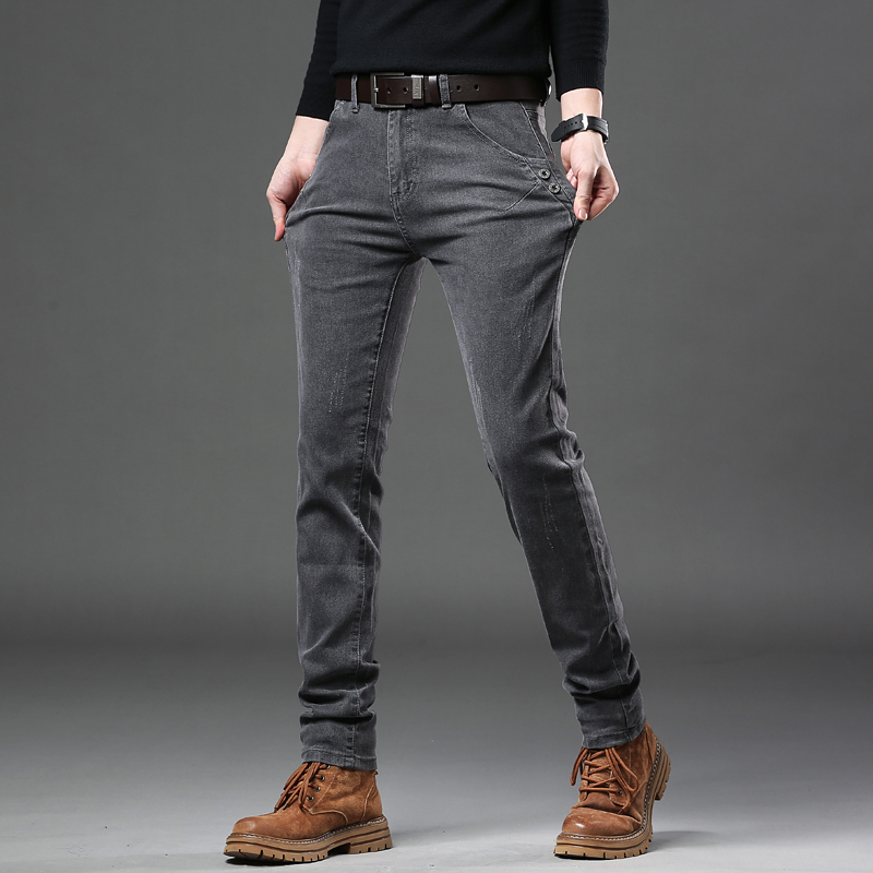 Neue Reine Grau Koreanische Dü – Streetwear Brand Denim Bewertung und Preis